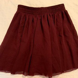 American Apparel Chiffon Skirt